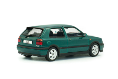 VW Golf 3 VR6 1994 grün metallic Modellauto 1:43 Solido