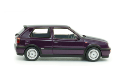 VW Golf 3 VR6 1994 lila metallic Modellauto 1:43 Solido