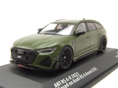 Audi Abt RS6-R Avant Kombi 2021 olivgrün Modellauto 1:43 Solido