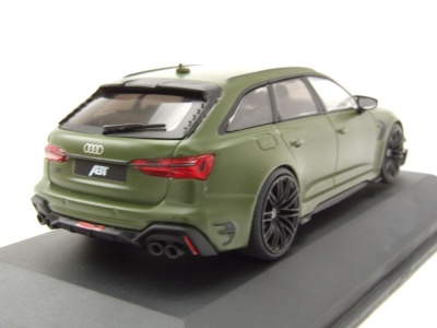 Audi Abt RS6-R Avant Kombi 2021 olivgrün Modellauto 1:43 Solido