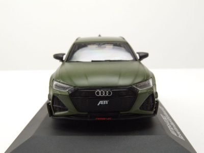 Audi Abt RS6-R Avant Kombi 2021 olivgrün Modellauto 1:43 Solido