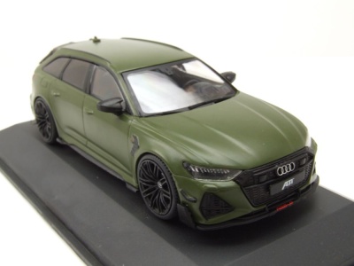 Audi Abt RS6-R Avant Kombi 2021 olivgrün Modellauto 1:43 Solido