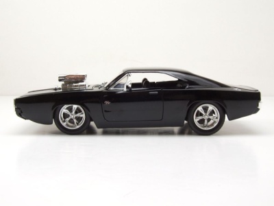 Dodge Charger R/T 1970 schwarz Fast & Furious Modellauto 1:24 Jada Toys
