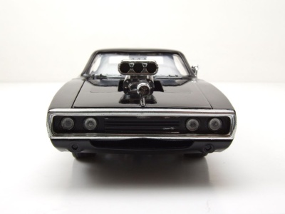 Dodge Charger R/T 1970 schwarz Fast & Furious Modellauto 1:24 Jada Toys