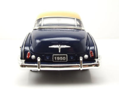 Chevrolet Bel Air 1950 dunkelblau beige Modellauto 1:18 Motormax