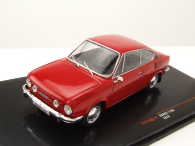 Skoda 110R 1978 rot Modellauto 1:43 ixo models