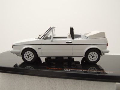 VW Golf 1 Cabrio 1981 weiß Modellauto 1:43 ixo models