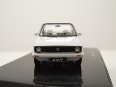 VW Golf 1 Cabrio 1981 weiß Modellauto 1:43 ixo models