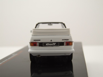 VW Golf 1 Cabrio 1981 weiß Modellauto 1:43 ixo models