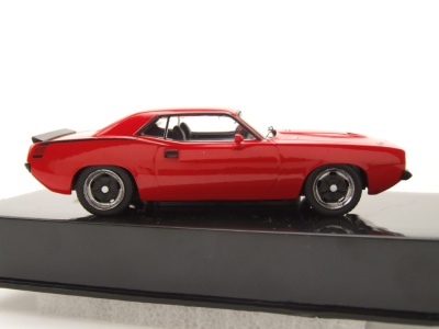 Plymouth Barracuda 1970 rot Modellauto 1:43 ixo models