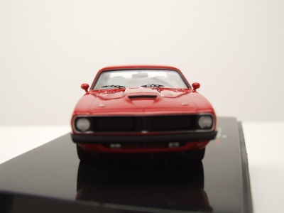 Plymouth Barracuda 1970 rot Modellauto 1:43 ixo models