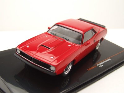 Plymouth Barracuda 1970 rot Modellauto 1:43 ixo models