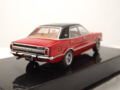 Ford Taunus GXL 1973 rot schwarz Modellauto 1:43 ixo models