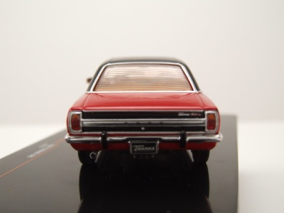 Ford Taunus GXL 1973 rot schwarz Modellauto 1:43 ixo models