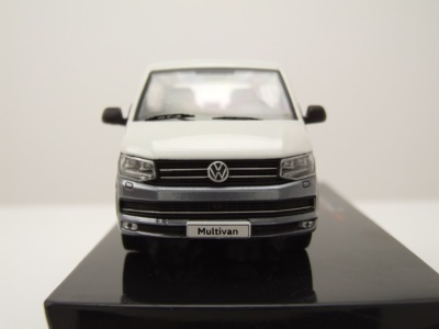 VW T6 Bus Multivan 2017 weiß grau Modellauto 1:43 ixo models