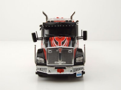 Kenworth T880 Abschlepper 2018 schwarz rot Modellauto 1:43 ixo models