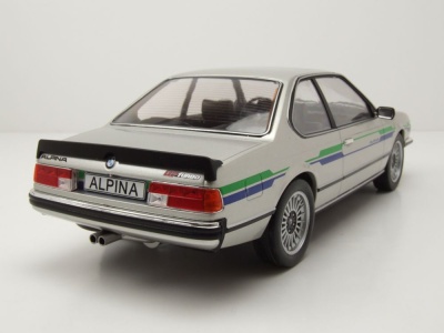 BMW Alpina B7 Turbo 1980 silber Modellauto 1:18 MCG