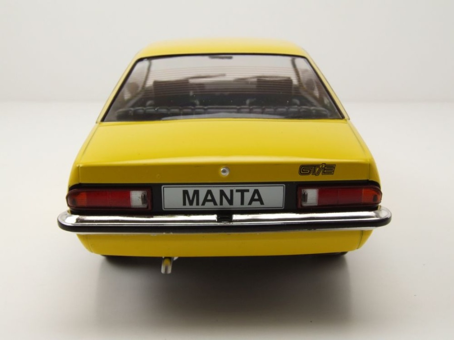 Opel Manta A GT/E 1975, yellow/black [NV183638] - 74,95€ : , Scale models
