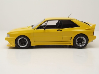 VW Scirocco Rieger GTO 1980 gelb Modellauto 1:18 MCG