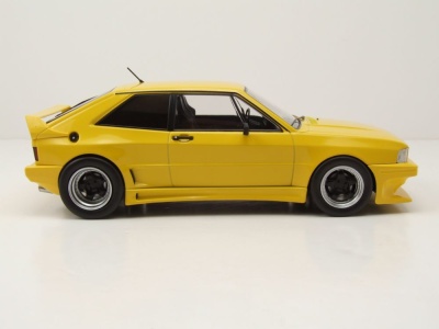 VW Scirocco Rieger GTO 1980 gelb Modellauto 1:18 MCG