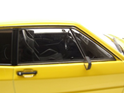 VW Scirocco Rieger GTO 1980 gelb Modellauto 1:18 MCG