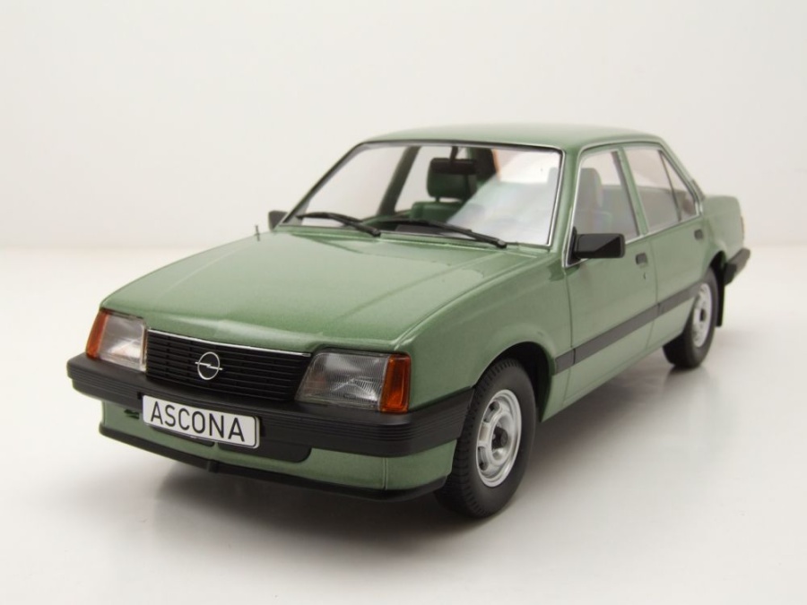Opel Ascona C 1981 grün Modellauto 1:18 MCG