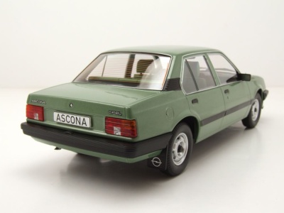 Opel Ascona C 1981 grün Modellauto 1:18 MCG