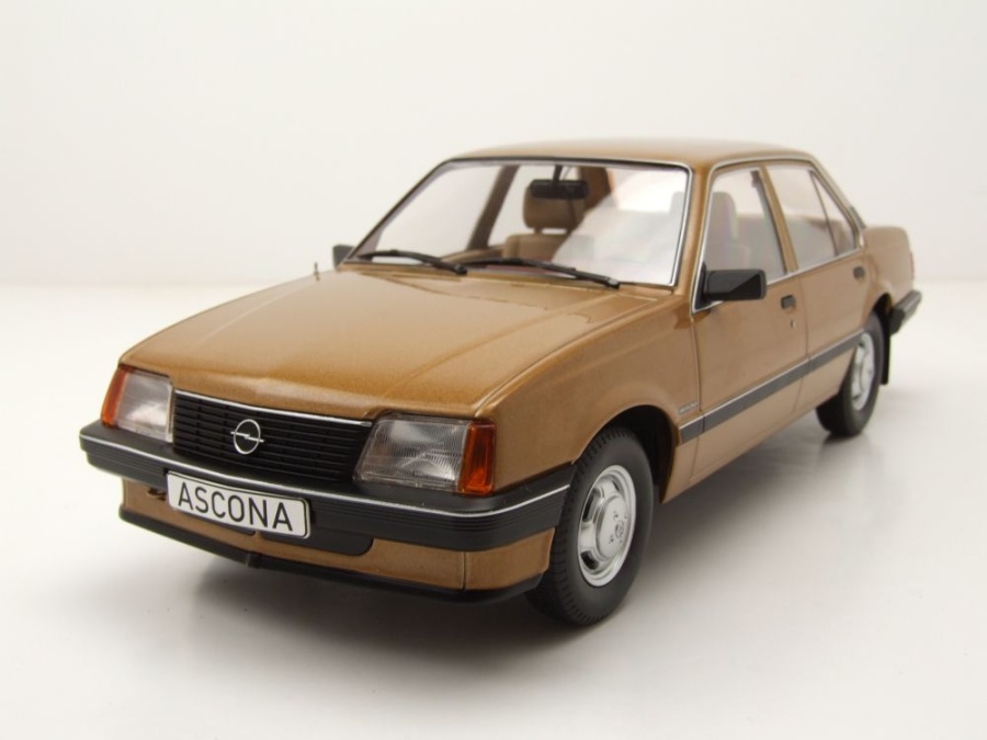 Opel Ascona C 1981 beige metallic Modellauto 1:18 MCG