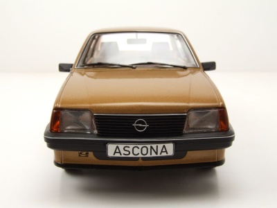 Opel Ascona C 1981 beige metallic Modellauto 1:18 MCG