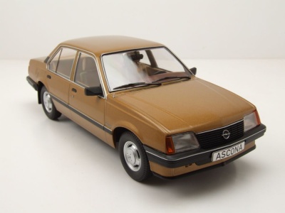 Opel Ascona C 1981 beige metallic Modellauto 1:18 MCG