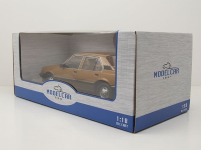 Opel Ascona C 1981 beige metallic Modellauto 1:18 MCG