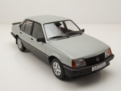 Opel Ascona C SR 1981 silber Modellauto 1:18 MCG