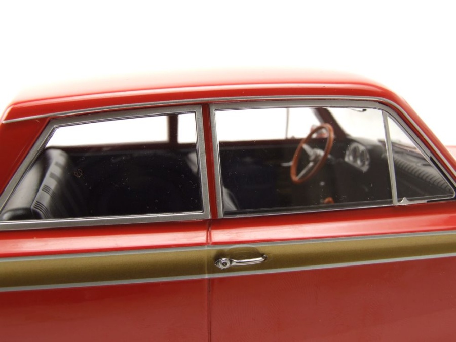 Modellauto Ford Lotus Cortina 1966 rot gold 1:18 MCG bei