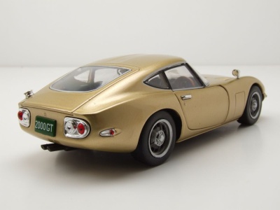 Toyota 2000 GT RHD 1967 beige metallic Modellauto 1:24...