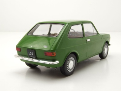 Fiat 127 1971 grün Modellauto 1:24 Whitebox