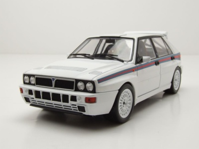 Lancia Delta Integrale 16V 1989 weiß Modellauto...