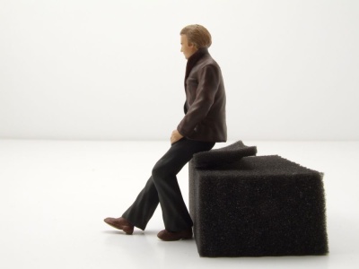 Figur Hutch für 1:18 Modelle Cartrix