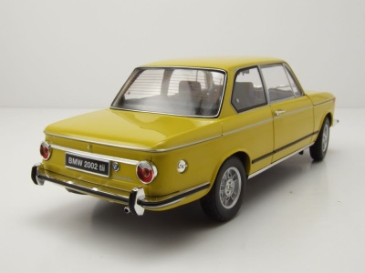 BMW 2002 Tii 1972 gelb Modellauto 1:18 Kyosho