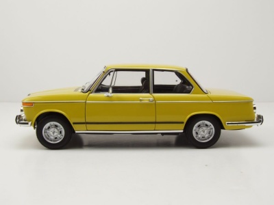 BMW 2002 Tii 1972 gelb Modellauto 1:18 Kyosho
