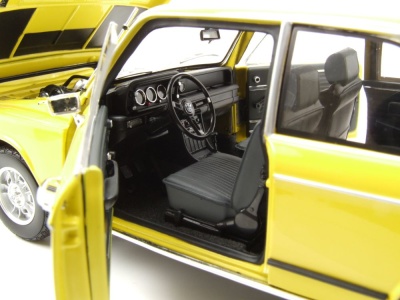 BMW 2002 Tii 1972 gelb Modellauto 1:18 Kyosho
