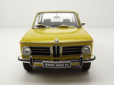 BMW 2002 Tii 1972 gelb Modellauto 1:18 Kyosho