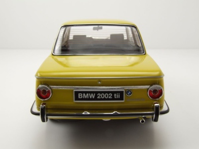 BMW 2002 Tii 1972 gelb Modellauto 1:18 Kyosho