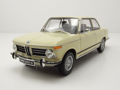 BMW 2002 Tii 1972 beige Modellauto 1:18 Kyosho