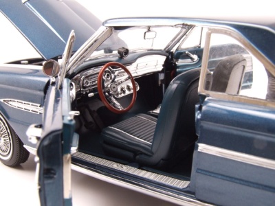 Ford Falcon Hardtop 1963 dunkelblau Modellauto 1:18 Sun Star