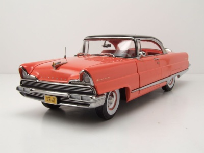 Lincoln Premiere 1956 coral schwarz Modellauto 1:18 Sun Star