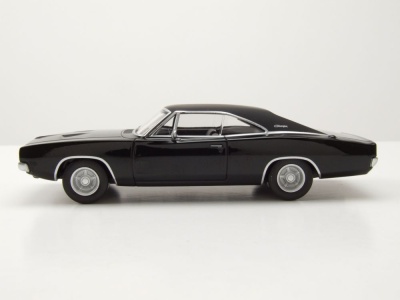 Dodge Charger 1968 schwarz Bullitt Modellauto 1:43 Norev