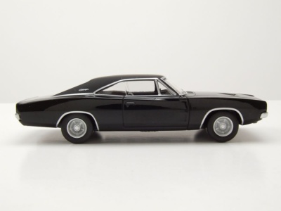 Dodge Charger 1968 schwarz Bullitt Modellauto 1:43 Norev