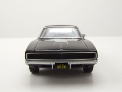 Dodge Charger 1968 schwarz Bullitt Modellauto 1:43 Norev