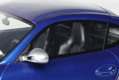 Porsche Cayman R 2012 blau metallic Modellauto 1:18 GT Spirit