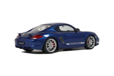 Porsche Cayman R 2012 blau metallic Modellauto 1:18 GT Spirit